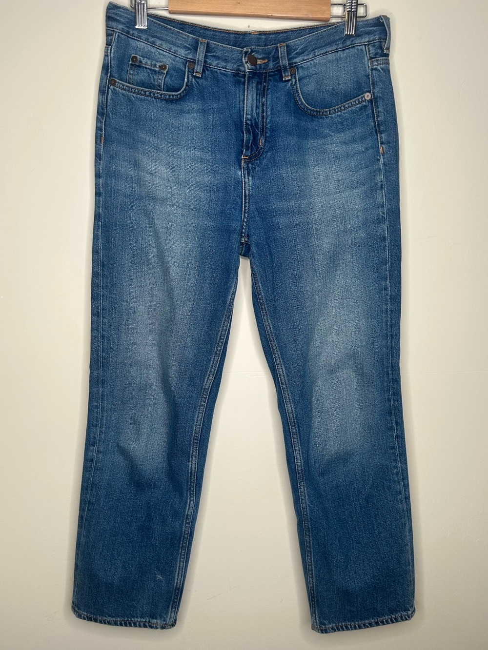 COS Denim Straight Leg Slight Crop No Stretch Size 40 (USA 8)